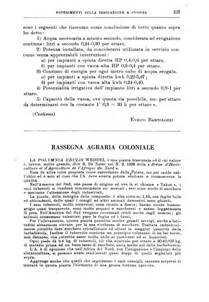 L'agricoltura coloniale organo dell'Istituto agricolo coloniale italiano e dell'Ufficio agrario sperimentale dell'Eritrea