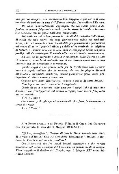 L'agricoltura coloniale organo dell'Istituto agricolo coloniale italiano e dell'Ufficio agrario sperimentale dell'Eritrea