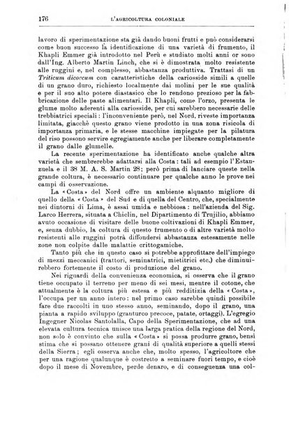 L'agricoltura coloniale organo dell'Istituto agricolo coloniale italiano e dell'Ufficio agrario sperimentale dell'Eritrea