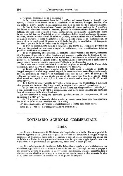 L'agricoltura coloniale organo dell'Istituto agricolo coloniale italiano e dell'Ufficio agrario sperimentale dell'Eritrea