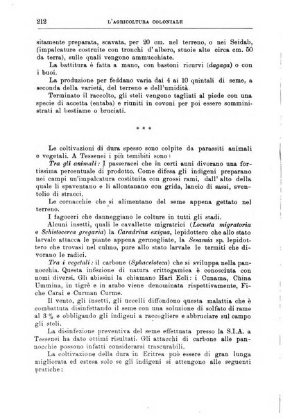 L'agricoltura coloniale organo dell'Istituto agricolo coloniale italiano e dell'Ufficio agrario sperimentale dell'Eritrea