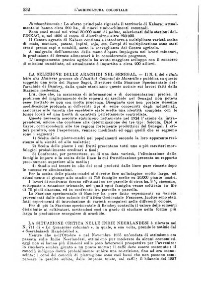 L'agricoltura coloniale organo dell'Istituto agricolo coloniale italiano e dell'Ufficio agrario sperimentale dell'Eritrea