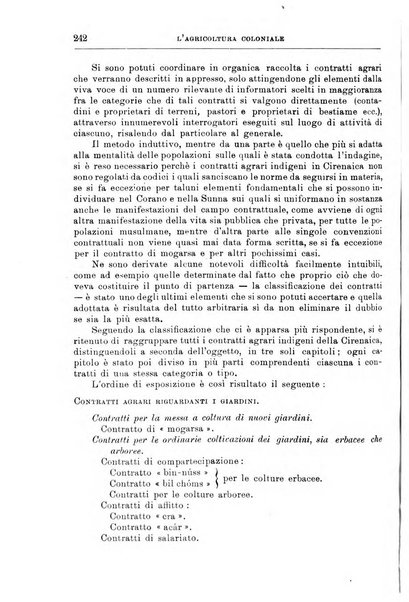 L'agricoltura coloniale organo dell'Istituto agricolo coloniale italiano e dell'Ufficio agrario sperimentale dell'Eritrea