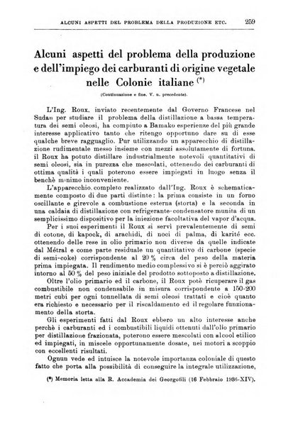 L'agricoltura coloniale organo dell'Istituto agricolo coloniale italiano e dell'Ufficio agrario sperimentale dell'Eritrea