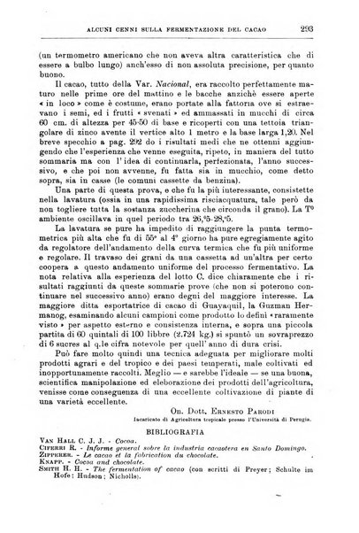 L'agricoltura coloniale organo dell'Istituto agricolo coloniale italiano e dell'Ufficio agrario sperimentale dell'Eritrea