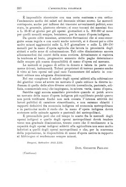 L'agricoltura coloniale organo dell'Istituto agricolo coloniale italiano e dell'Ufficio agrario sperimentale dell'Eritrea