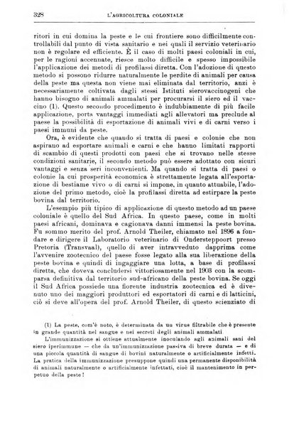 L'agricoltura coloniale organo dell'Istituto agricolo coloniale italiano e dell'Ufficio agrario sperimentale dell'Eritrea