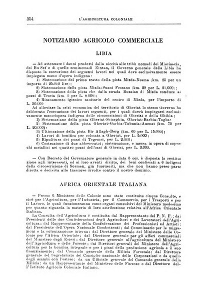 L'agricoltura coloniale organo dell'Istituto agricolo coloniale italiano e dell'Ufficio agrario sperimentale dell'Eritrea