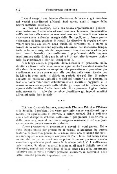 L'agricoltura coloniale organo dell'Istituto agricolo coloniale italiano e dell'Ufficio agrario sperimentale dell'Eritrea