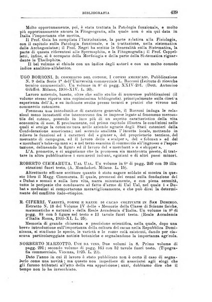 L'agricoltura coloniale organo dell'Istituto agricolo coloniale italiano e dell'Ufficio agrario sperimentale dell'Eritrea