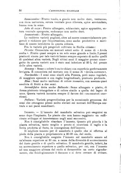 L'agricoltura coloniale organo dell'Istituto agricolo coloniale italiano e dell'Ufficio agrario sperimentale dell'Eritrea