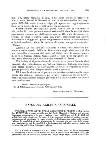 L'agricoltura coloniale organo dell'Istituto agricolo coloniale italiano e dell'Ufficio agrario sperimentale dell'Eritrea