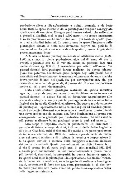 L'agricoltura coloniale organo dell'Istituto agricolo coloniale italiano e dell'Ufficio agrario sperimentale dell'Eritrea