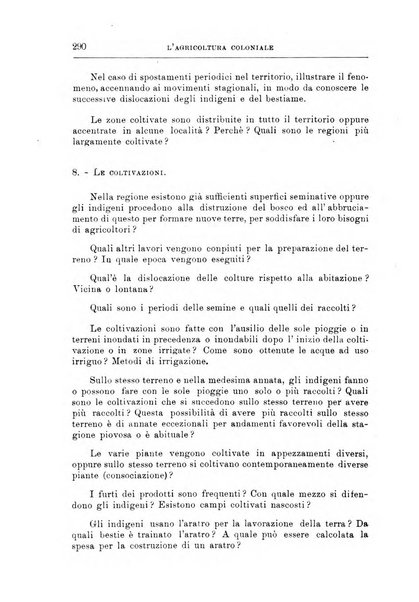 L'agricoltura coloniale organo dell'Istituto agricolo coloniale italiano e dell'Ufficio agrario sperimentale dell'Eritrea