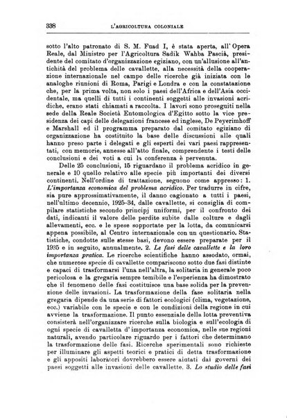 L'agricoltura coloniale organo dell'Istituto agricolo coloniale italiano e dell'Ufficio agrario sperimentale dell'Eritrea