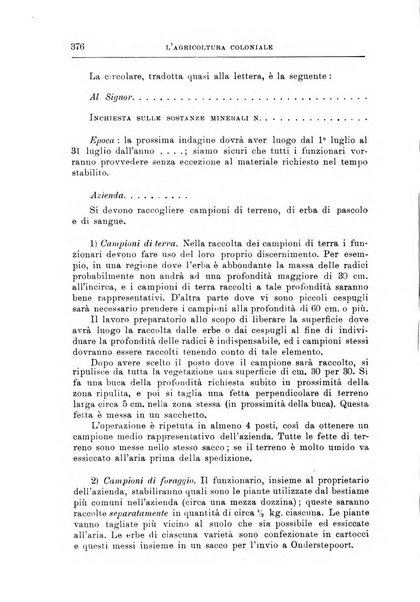 L'agricoltura coloniale organo dell'Istituto agricolo coloniale italiano e dell'Ufficio agrario sperimentale dell'Eritrea