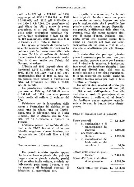 L'agricoltura coloniale organo dell'Istituto agricolo coloniale italiano e dell'Ufficio agrario sperimentale dell'Eritrea