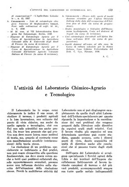 L'agricoltura coloniale organo dell'Istituto agricolo coloniale italiano e dell'Ufficio agrario sperimentale dell'Eritrea