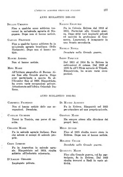 L'agricoltura coloniale organo dell'Istituto agricolo coloniale italiano e dell'Ufficio agrario sperimentale dell'Eritrea