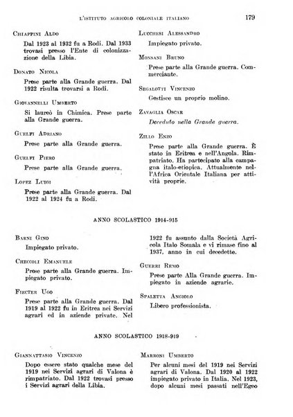 L'agricoltura coloniale organo dell'Istituto agricolo coloniale italiano e dell'Ufficio agrario sperimentale dell'Eritrea