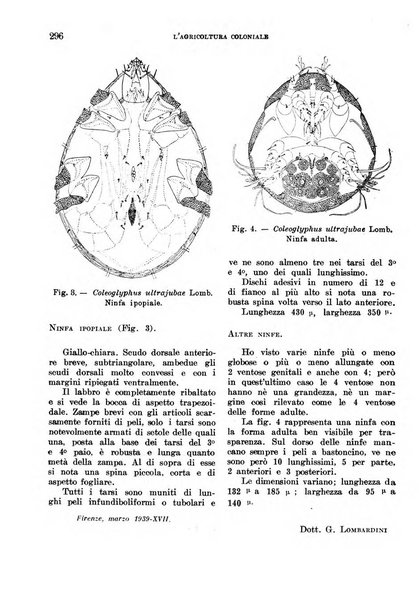 L'agricoltura coloniale organo dell'Istituto agricolo coloniale italiano e dell'Ufficio agrario sperimentale dell'Eritrea