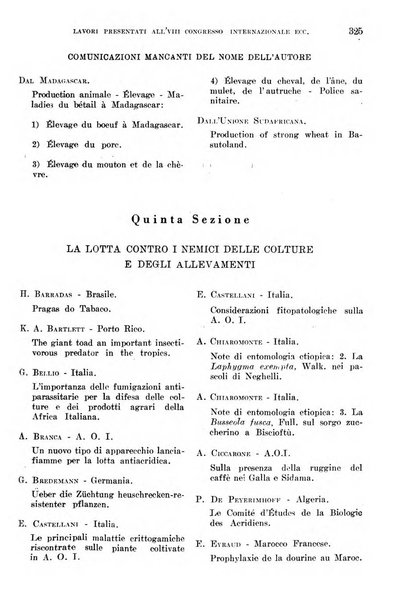 L'agricoltura coloniale organo dell'Istituto agricolo coloniale italiano e dell'Ufficio agrario sperimentale dell'Eritrea