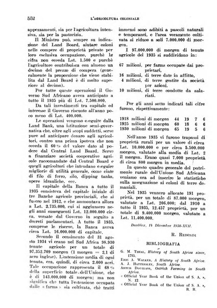 L'agricoltura coloniale organo dell'Istituto agricolo coloniale italiano e dell'Ufficio agrario sperimentale dell'Eritrea