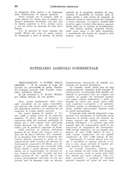 L'agricoltura coloniale organo dell'Istituto agricolo coloniale italiano e dell'Ufficio agrario sperimentale dell'Eritrea