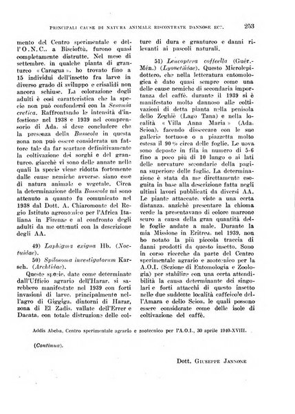 L'agricoltura coloniale organo dell'Istituto agricolo coloniale italiano e dell'Ufficio agrario sperimentale dell'Eritrea