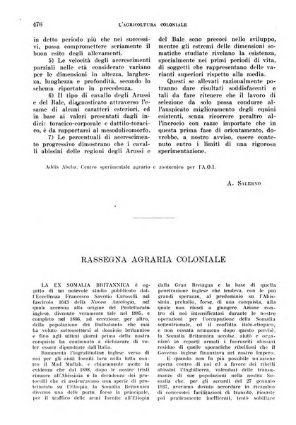 L'agricoltura coloniale organo dell'Istituto agricolo coloniale italiano e dell'Ufficio agrario sperimentale dell'Eritrea