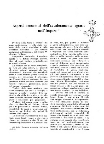 L'agricoltura coloniale organo dell'Istituto agricolo coloniale italiano e dell'Ufficio agrario sperimentale dell'Eritrea