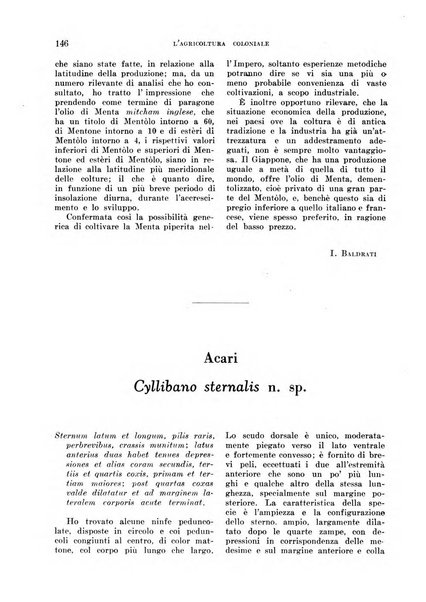 L'agricoltura coloniale organo dell'Istituto agricolo coloniale italiano e dell'Ufficio agrario sperimentale dell'Eritrea