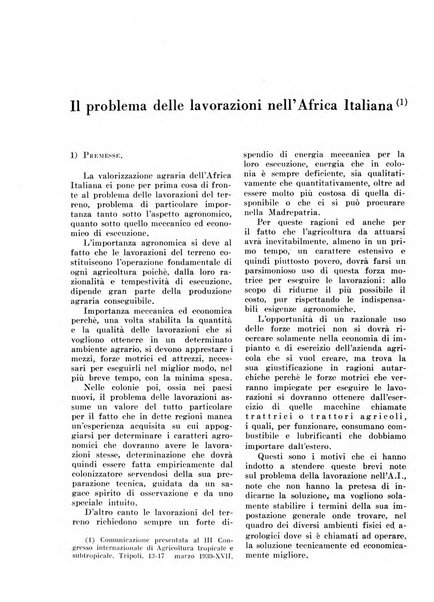 L'agricoltura coloniale organo dell'Istituto agricolo coloniale italiano e dell'Ufficio agrario sperimentale dell'Eritrea