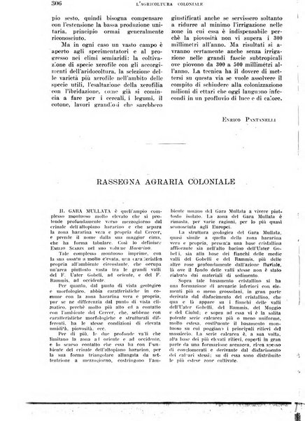 L'agricoltura coloniale organo dell'Istituto agricolo coloniale italiano e dell'Ufficio agrario sperimentale dell'Eritrea