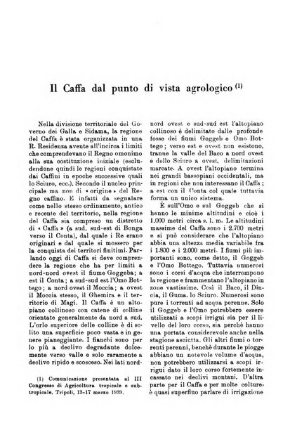 L'agricoltura coloniale organo dell'Istituto agricolo coloniale italiano e dell'Ufficio agrario sperimentale dell'Eritrea