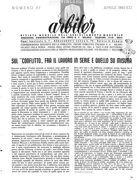 Arbiter rivista di vita maschile