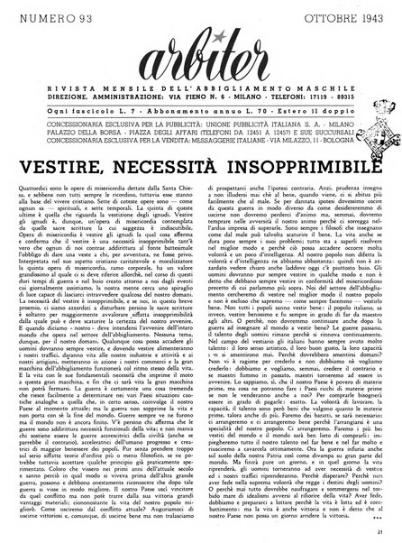 Arbiter rivista di vita maschile