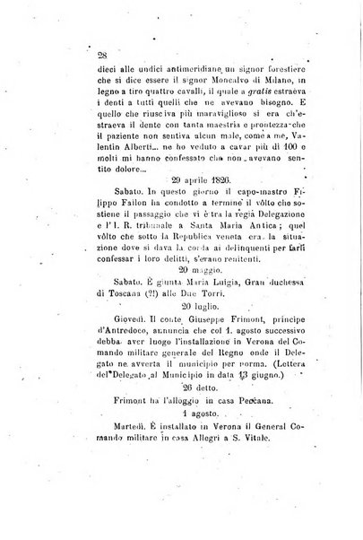 Archivio storico veronese Raccolta di documenti e notizie riguardanti la storia politica, amministrativa, letteraria e scientifica della città e della provincia