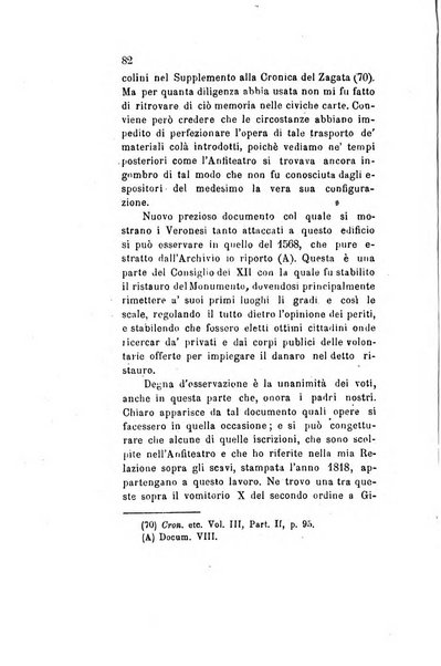 Archivio storico veronese Raccolta di documenti e notizie riguardanti la storia politica, amministrativa, letteraria e scientifica della città e della provincia