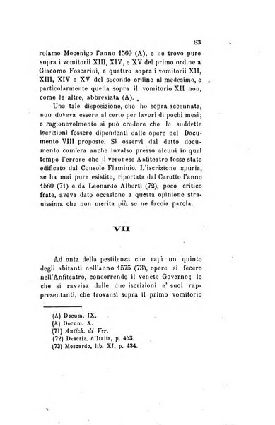 Archivio storico veronese Raccolta di documenti e notizie riguardanti la storia politica, amministrativa, letteraria e scientifica della città e della provincia