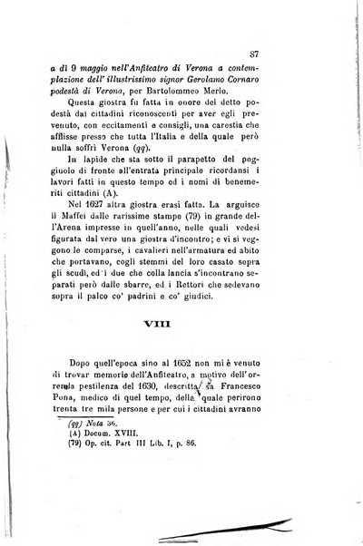 Archivio storico veronese Raccolta di documenti e notizie riguardanti la storia politica, amministrativa, letteraria e scientifica della città e della provincia