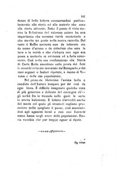 Archivio storico veronese Raccolta di documenti e notizie riguardanti la storia politica, amministrativa, letteraria e scientifica della città e della provincia