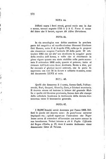 Archivio storico veronese Raccolta di documenti e notizie riguardanti la storia politica, amministrativa, letteraria e scientifica della città e della provincia