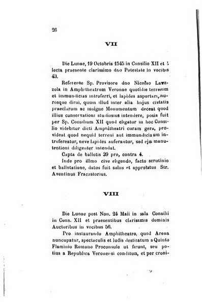 Archivio storico veronese Raccolta di documenti e notizie riguardanti la storia politica, amministrativa, letteraria e scientifica della città e della provincia