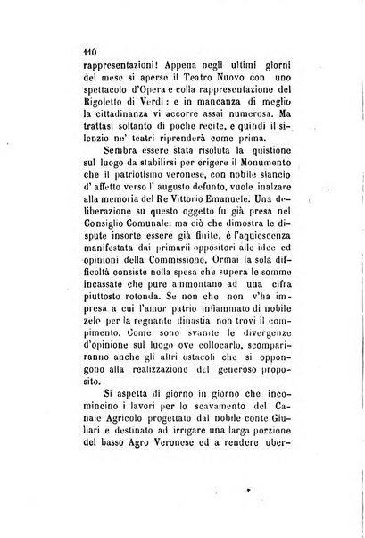 Archivio storico veronese Raccolta di documenti e notizie riguardanti la storia politica, amministrativa, letteraria e scientifica della città e della provincia