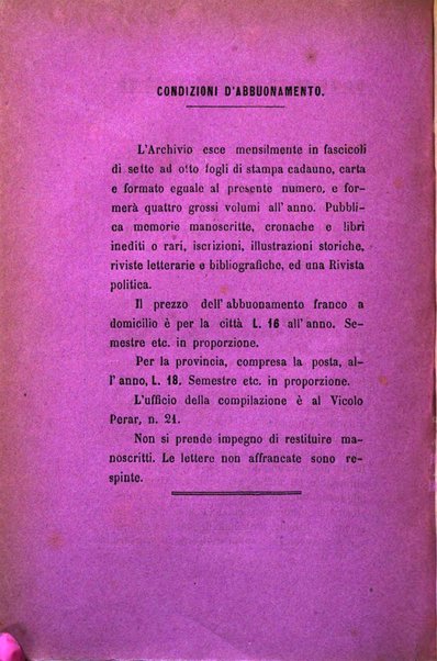 Archivio storico veronese Raccolta di documenti e notizie riguardanti la storia politica, amministrativa, letteraria e scientifica della città e della provincia