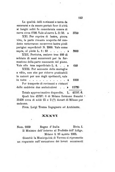 Archivio storico veronese Raccolta di documenti e notizie riguardanti la storia politica, amministrativa, letteraria e scientifica della città e della provincia