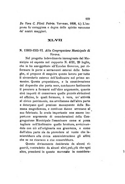 Archivio storico veronese Raccolta di documenti e notizie riguardanti la storia politica, amministrativa, letteraria e scientifica della città e della provincia