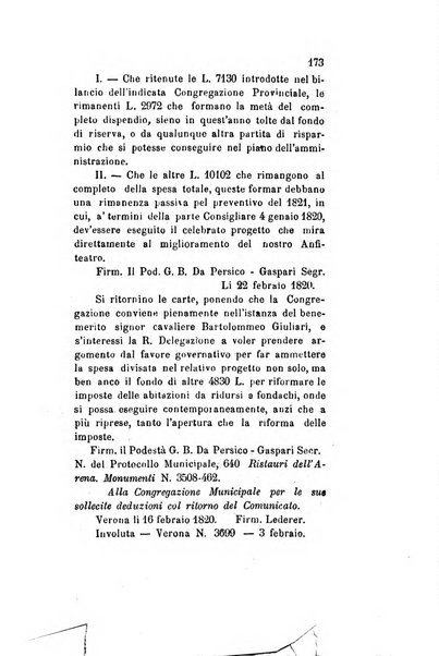 Archivio storico veronese Raccolta di documenti e notizie riguardanti la storia politica, amministrativa, letteraria e scientifica della città e della provincia