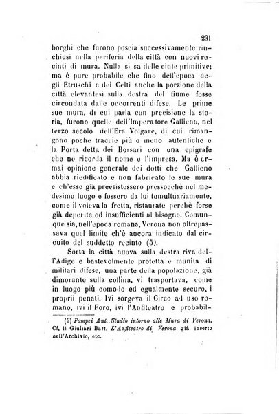 Archivio storico veronese Raccolta di documenti e notizie riguardanti la storia politica, amministrativa, letteraria e scientifica della città e della provincia